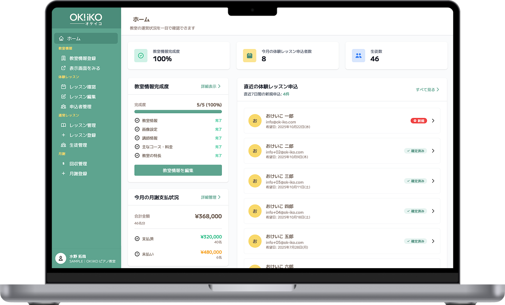 OK!iKO 教室運営